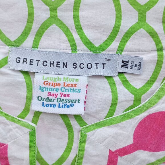 Gretchen Scott Designs V Neck Tunic top - Picture 2 of 3